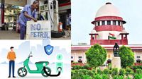 வாகனங்களுக்கு இன்சூரன்ஸ் இல்லாவிட்டால் பெட்ரோல் கிடையாது? மத்திய அரசுக்கு உச்ச நீதிமன்றம் முக்கிய உத்தரவு வாகனங்களுக்கு இன்சூரன்ஸ் இல்லாவிட்டால் பெட்ரோல் கிடையாது? மத்திய அரசுக்கு உச்ச நீதிமன்றம் முக்கிய உத்தரவு