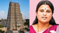 நீதிபதியா இருந்தா என்ன? மதுரை குடமுழுக்கில் தலைமை நீதிபதியை அவமதித்தாரா அமைச்சர் ஜெகதீஸ்வரி? நீதிபதியா இருந்தா என்ன? மதுரை குடமுழுக்கில் தலைமை நீதிபதியை அவமதித்தாரா அமைச்சர் ஜெகதீஸ்வரி?