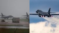 B-1B ஜெட்களை இறக்கிய டிரம்ப்! அவசரமாகப் புறப்பட்ட அமெரிக்க குண்டுவீச்சு விமானம்.. அணு அட்டாக்? B-1B ஜெட்களை இறக்கிய டிரம்ப்! அவசரமாகப் புறப்பட்ட அமெரிக்க குண்டுவீச்சு விமானம்.. அணு அட்டாக்?
