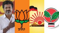அடிச்சு தூக்கும் அதிமுக, திமுக.. அமித்ஷா தேர்தல் என்றால் தவெக? அதானிக்கு சென்னை ஏர்போர்ட்?: பொன்ராஜ் அடிச்சு தூக்கும் அதிமுக, திமுக.. அமித்ஷா தேர்தல் என்றால் தவெக? அதானிக்கு சென்னை ஏர்போர்ட்?: பொன்ராஜ்