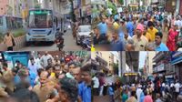 ஸ்தம்பிக்கும் வடசென்னை.. பஸ் ஓட்டுநரை ஆட்டோ டிரைவர் தாக்கியதால்.. 50+ ஓட்டுநர்கள் திடீர் போராட்டம்! 