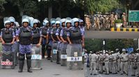 தூரம் நில்லுங்கள்.. டெல்லி போராட்டத்தில் ஏதோ பெருசா நடக்கப்போகுது? பத்திரிகையாளருக்கு போலீஸ் தந்த அட்வைஸ்