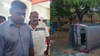 சினிமாவை மிஞ்சிட்டாங்க! எம்பி காருக்கு தீ வைத்த தெலுங்கு தேசம் கட்சியினர்! உள்ளாட்சி தேர்தலால் கலவரம் சினிமாவை மிஞ்சிட்டாங்க! எம்பி காருக்கு தீ வைத்த தெலுங்கு தேசம் கட்சியினர்! உள்ளாட்சி தேர்தலால் கலவரம்