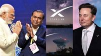 அம்பானி தான் இந்தியாவின் ரியல் பாஸா? 'ஸ்டார்லிங்க்' லைசென்ஸ் கிடைக்காதது ஏன்? எலான் மஸ்க் கேள்வி அம்பானி தான் இந்தியாவின் ரியல் பாஸா? 'ஸ்டார்லிங்க்' லைசென்ஸ் கிடைக்காதது ஏன்? எலான் மஸ்க் கேள்வி