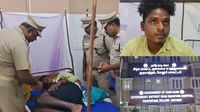 குடியாத்தம் அருகே கூலித் தொழிலாளி மீது திடீரென பாய்ந்த கரடி! இடது கையை லபக்கென கடித்து குதறல் 