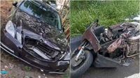 நீதிபதியின் 17 வயது மகன் ஓட்டிய சொகுசு கார் மோதி விபத்து.. தூக்கி வீசப்பட்ட ஸ்கூட்டர்.. பறிபோன உயிர்