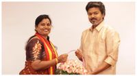 விஜய்க்காகத்தான் இந்த ஓட்டு.. மதுராந்தகம் தொகுதியைக் கைப்பற்றிய மரகதம் குமரவேல்