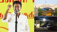 புழல், தேனி ஜெயில்.. அடுத்தடுத்து தப்பி ஓட்டம்.. விஜய் ஆட்சியில் கைதிகளுக்கு வந்த திடீர் துணிச்சல்! புழல், தேனி ஜெயில்.. அடுத்தடுத்து தப்பி ஓட்டம்.. விஜய் ஆட்சியில் கைதிகளுக்கு வந்த திடீர் துணிச்சல்!