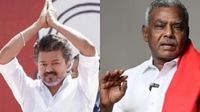 தவெக பலம் 109 ஆக உயர்வு.. இடதுசாரிகள் ஆதரவை விலக்கிக் கொண்டாலும் இனி விஜய்க்கு நோ டென்ஷன்! தவெக பலம் 109 ஆக உயர்வு.. இடதுசாரிகள் ஆதரவை விலக்கிக் கொண்டாலும் இனி விஜய்க்கு நோ டென்ஷன்!
