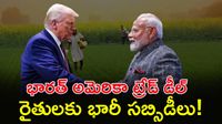 India-US Trade Deal: వ్యవసాయంపై తలవంచని భారత్, ట్రేడ్ డీల్&zwnj;పై క్లారిటీ