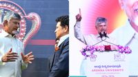 ఏయూ శతాబ్ది ఉత్సవాల్లో సచిన్- అన్ స్టాపబుల్ అన్న చంద్రబాబు..!