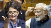 మహిళా బిల్లు ముసుగులో..: నిప్పులు చెరిగిన ప్రియాంక