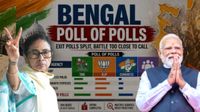 సర్వేల మధ్య భీకర సమరం.. బెంగాల్‌లో ఉత్కంఠ పోరు!
