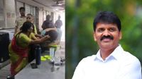 VIDEO: పోలీసుల ముందే జుట్టు పట్టుకుని కొట్టారు.. సీఎం గారు కాపాడండి!