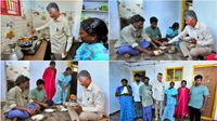 చేపలు కొని.. వంట చేసి.. మత్య్సకారుల కుటుంబంతో సీఎం చంద్రబాబు భోజనం..