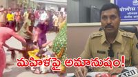 గుడిలోకి వెళ్తే ఇంత ఘోరమా? మహిళ బట్టలు ఊడదీసి, చెప్పుల దండ వేసి!