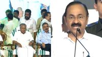 సీఎం ప్రమాణస్వీకార వేదికపై మాజీ సీఎం- కేరళలో అరుదైన సీన్..!