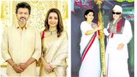అప్పుడు ఎంజీఆర్ - జయలలిత.. ఇప్పుడు విజయ్ - త్రిష: చరిత్ర రిపీట్ అవుతోందా?