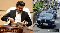 లంచ్ బాక్స్‌తో సచివాలయానికి సీఎం! విజయ్ మార్క్ పాలన ఇదే