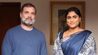రాహుల్ తో షర్మిల భేటీ, రాజ్యసభ సీటు పై కీలక నిర్ణయం..!!