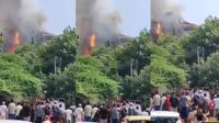 ఘోర అగ్నిప్రమాదం: 18 మంది సజీవదహనం!