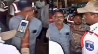 డ్రంక్ అండ్ డ్రైవ్ టెస్టు.. వాహనదారుడి చెంప చెల్లుమనిపించిన పోలీస్ (వీడియో)
