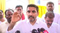 జగన్ ఇంటి పక్కనే నిలబడి లోకేష్ సవాల్.. భారతీరెడ్డిని అలా అంటే!