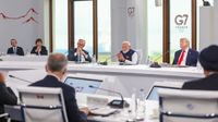 G7 సదస్సులో ఆసక్తికర ఘటన.. మోడీ - ట్రంప్ భేటీకి టైమ్ ఫిక్స్ !!