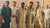 ఒకే ఫ్రేమ్‌లో చిరు, నాగ్, వెంకీ.. పిక్ వైరల్ !!