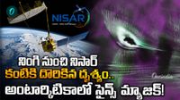 NISAR శాటిలైట్ తీసిన మైండ్ బ్లోయింగ్ పిక్! అంటార్కిటికా మంచులో 'వింత పక్షి'..
