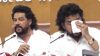 కర్నాటకలో కీలక పరిణామం-మంత్రి రాజీనామా- ఆరోపణలపై కన్నీళ్లు..!