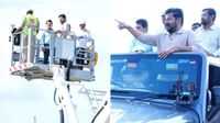 హైదరాబాద్ లో మరో భారీ బ్రిడ్జి: రేవంత్ రెడ్డి ఆకస్మిక తనిఖీ