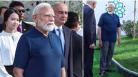 తాష్కెంట్ లో ప్రధాని మోదీ అద్దిరిపోయే న్యూ లుక్- వెరీ సింపుల్, వెరీ క్యాజువల్
