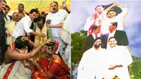 హైదరాబాద్ లో జగన్ కు గ్రాండ్ వెల్కమ్: అదే హైలైట్
