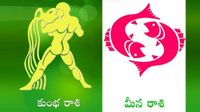 కుంభరాశి, మీన రాశి సెప్టెంబరు నెల జాతక ఫలం
