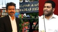 సీఎం విజయ్, మంత్రికి మద్రాస్ హైకోర్టు వార్నింగ్..! తలో 50 వేల జరిమానా..!