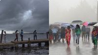 AP Rains: బంగాళాఖాతంలో అల్పపీడనం- ఈ జిల్లాలకు వర్షాల హెచ్చరిక..!