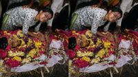 చివరిసారిగా రాఖీ కట్టి.. అన్నకు కన్నీటి వీడ్కోలు పలికిన సోదరి