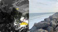 AP Rain Alert: దూసుకొస్తున్న తీవ్ర వాయుగుండం- 24 గంటల్లో అతి భారీ వర్షాలు....!