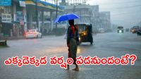 తెలుగు రాష్ట్రాలకు అలర్ట్: మళ్లీ మొదలైన వానలు.. ఈ జిల్లాల ప్రజలు జాగ్రత్త!