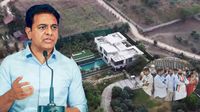 జన్వాడ ఫామ్‌హౌస్ కేటీఆర్‌ది కాదా..? కాంగ్రెస్ నేతల పరిశీలనలో తేలిందేంటి..!!
