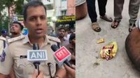 హైదరాబాద్ లో గణేష్ అన్నదానం వద్ద బీఫ్ ముక్కలు కలకలం..! తీవ్ర ఉద్రిక్తత..