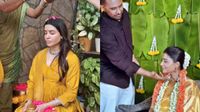 సమంత సీమంతం ఫంక్షన్ చూశారా..? సంప్రదాయ పద్దతిలో.. ఫొటోలు వైరల్..