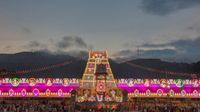 ధ్వజారోహణం, ధ్వజావరోహణం లేకుండా తిరుమల శ్రీవారి బ్రహ్మోత్సవాలు