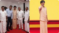 Vijay: మళ్లీ లుక్ మార్చిన విజయ్..! కూటమికి కొత్త పేరు ప్రకటన వేళ..!