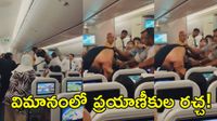 Viral Video: గాల్లో విమానంలోనే పొట్టు పొట్టు కొట్టుకున్న ప్రయాణీకులు!