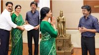 సడన్ గా తమిళనాడు సీఎంఓ లో షర్మిల: విజయ్ తో భేటీ