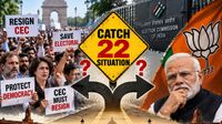 Catch 22: ఢిల్లీ నిరసనలతో బీజేపీ క్యాచ్ 22లో చిక్కుకుందా ? ఏంటీ  ఎఫెక్ట్..?