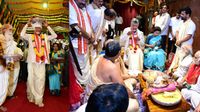ఇంద్రకీలాద్రిపై సీఎం చంద్రబాబు దంపతులు.. అమ్మవారికి చీర, సారె సమర్పణ!