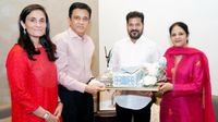 కావ్య మారన్-అనిరుధ్ పెళ్లి.. సీఎం రేవంత్‌ రెడ్డికి  ఆహ్వానం!